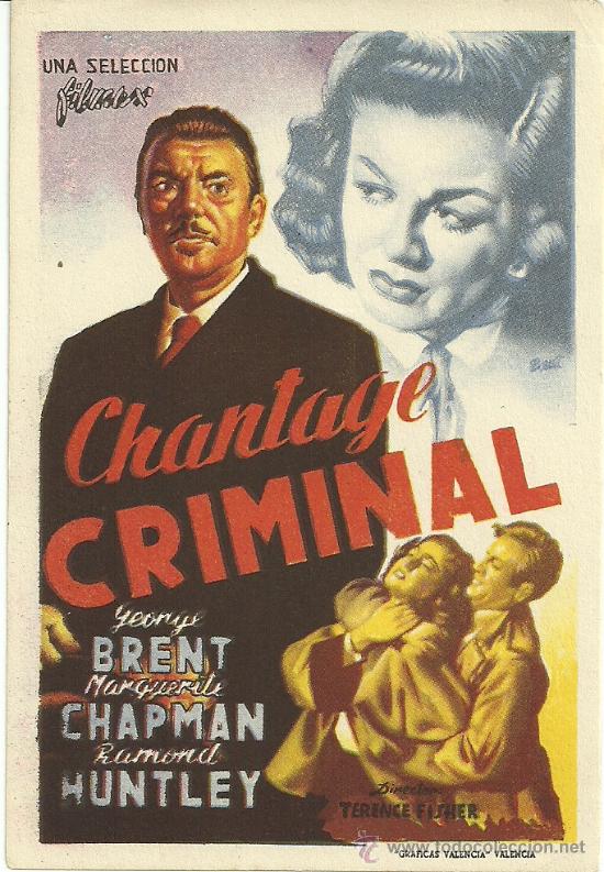 Cine: CHANTAGE CRIMINAL SP - Foto 1