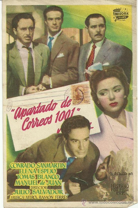 Cine: APARTADO DE CORREOS 1001 SP - Foto 1