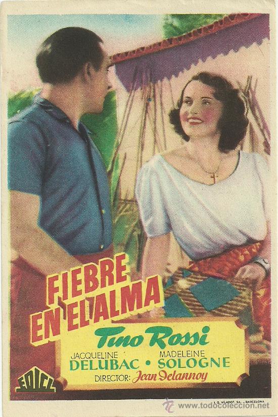 Kino: FIEBRE EN EL ALMA SP