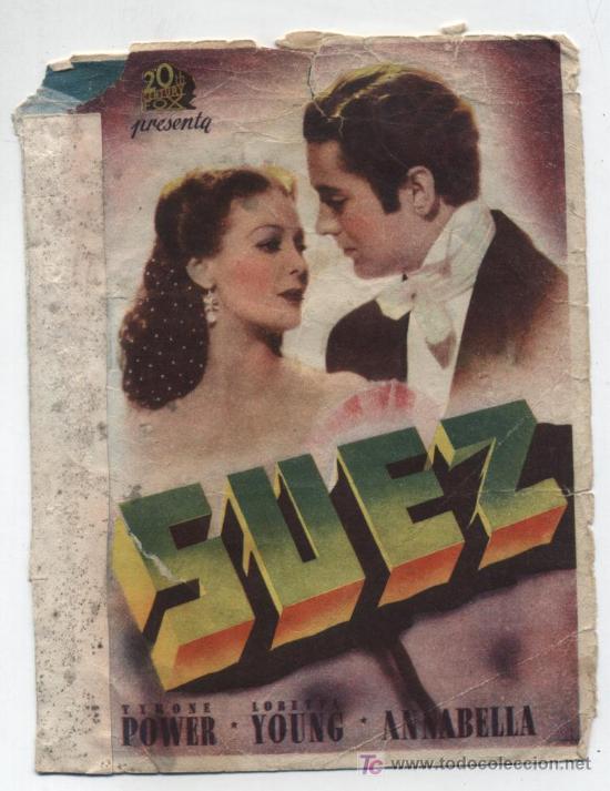 Cine: Suez. Doble de 20Th Century Fox. - Foto 1