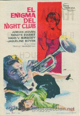 Cine: EL ENIGMA DEL NIGHT CLUB - Foto 1
