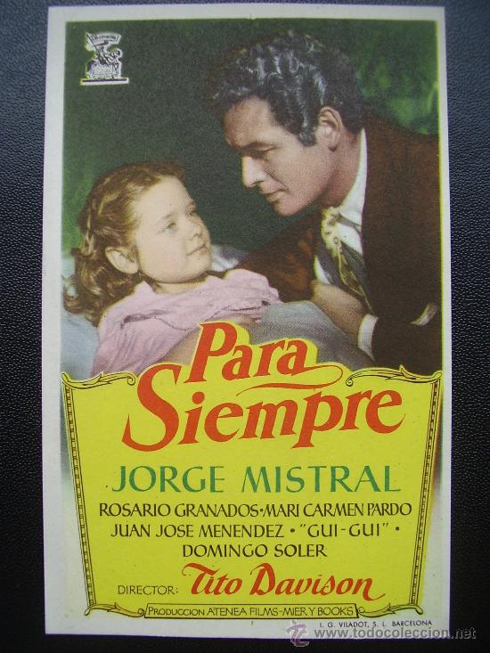Cine: PARA SIEMPRE JORGE MISTRAL - Foto 1