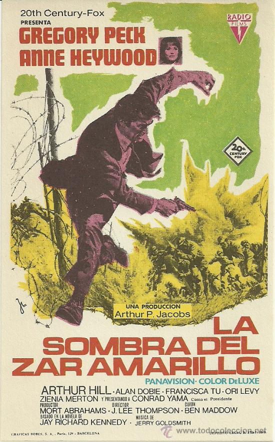 Kino: LA SOMBRA DEL ZAR AMARILLO SP