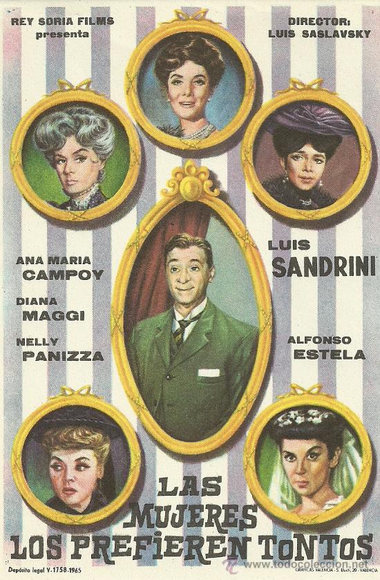 Kino: LAS MUJERES LOS PREFIEREN TONTOS SP