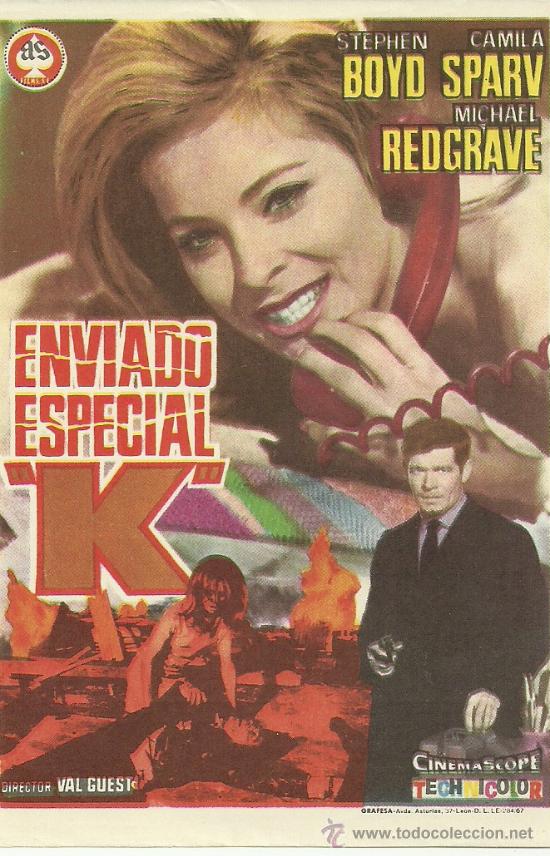 Foglietti di film di film antichi di cinema: ENVIADO ESPECIAL SP