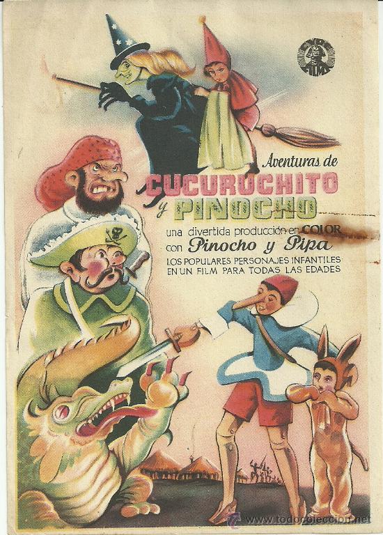 Cine: CUCURUCHITO Y EL PINOCHO SP - Foto 1