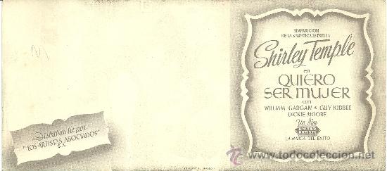 Cine: QUIERO SER MUJER DOBLE SP