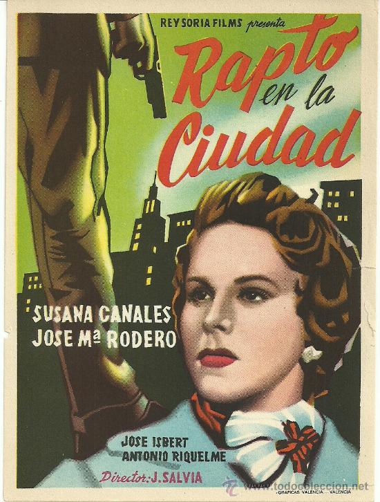 Foglietti di film di film antichi di cinema: RAPTO EN LA CIUDAD SP