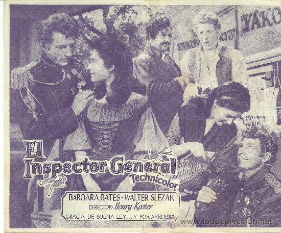 Cine: EL INSPECTOR GENERAL SP - Foto 2