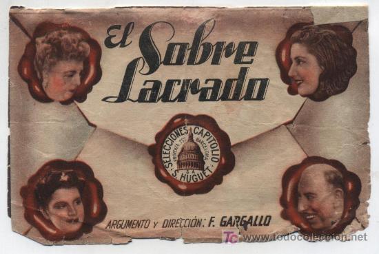Cine: El sobre lacrado. Doble de Capitolio. - Foto 1