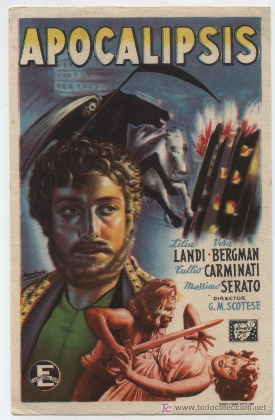 Cine: Apocalipsis. Sencillo de Hispartis Films. - Foto 1