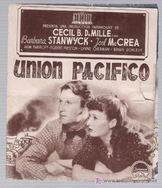 Cine: Uni&oacute;n Pac&iacute;fico. Doble de Mercurio. - Foto 1