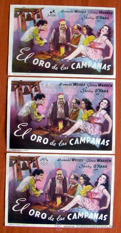 Cine: El oro de las campanas - 3 programas diferente distribuidora - Con publicidad - Foto 1