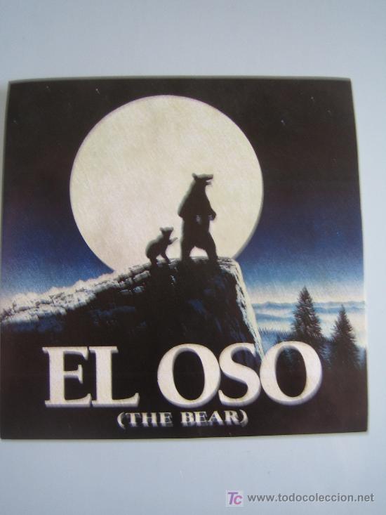 Cinema: Folleto de mano adhesivo - el oso