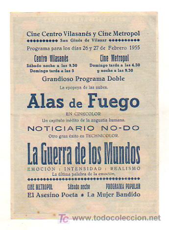 Cine: ALAS DE FUEGO. 1955. - Foto 2