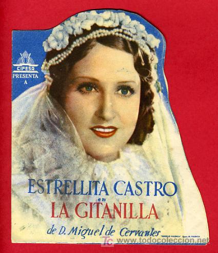 Cine: LA GITANILLA  , TROQUELADO,  T63 - Foto 1