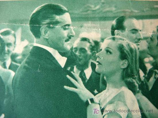 Cine: PROGRAMA DE CINE, MAZURCA, UFILMS, INGEBORG THEEK, PAUL HARTMANN, 1936 - Foto 2