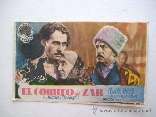 Cine: PROGRAMA DE MANO.. - EL CORREO DEL ZAR -  ENVIO GRATIS&iexcl;&iexcl;&iexcl;