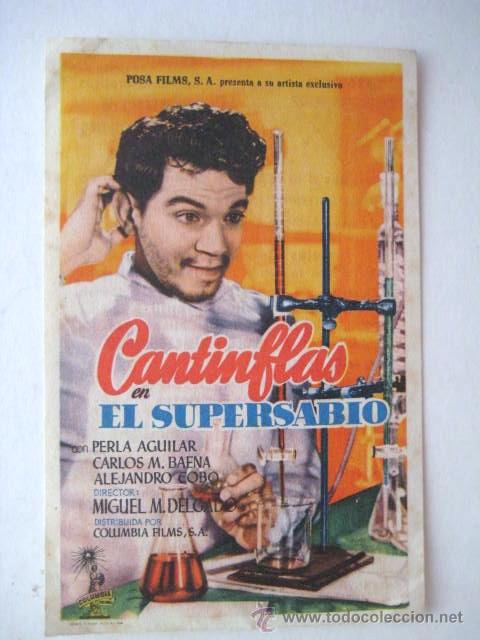 Cine: PROGRAMA DE MANO.. - CANTINFLAS- EL SUPERSABIO -  ENVIO GRATIS&iexcl;&iexcl;&iexcl; - Foto 1