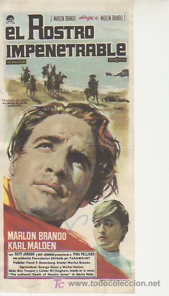 Cine: EL ROSTRO IMPENETRABLE. PROGRAMAS DE MANO Y MAS COLECCIONISMO EN RASTRILLOPORTOBELLO - Foto 1