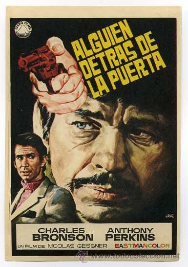 Cine: ALGUIEN DETRAS DE LA PUERTA, con Anthony Perkins - Foto 1