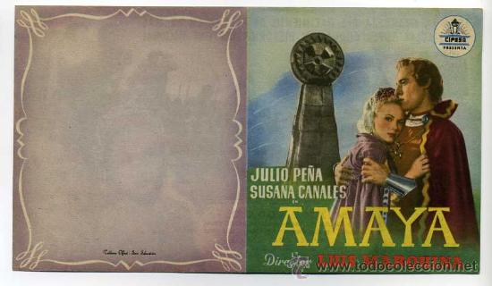 Cine: AMAYA, con Julio Pe&ntilde;a. - Foto 1