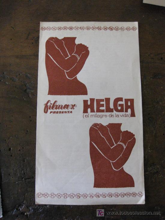 Cine: HELGA. 1968. PROGRAMA DOBLE 22X13 - Foto 1