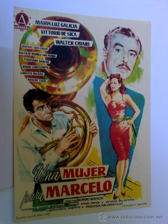 Cine: UNA MUJER PARA MARCELO - Foto 1