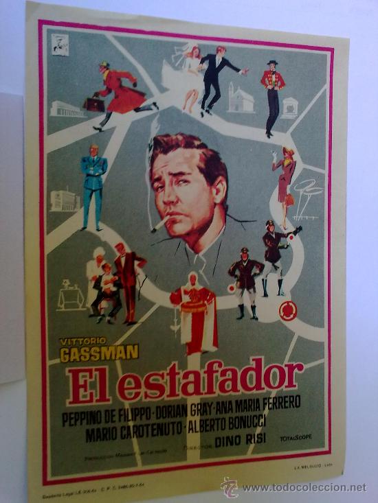 Cine: FOLLETO DE MANO, EL ESTAFADOR - Foto 1
