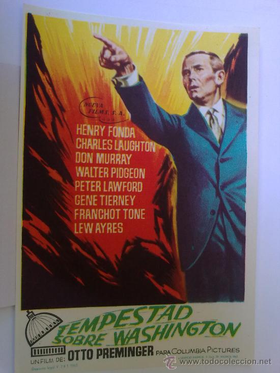 Cine: TEMPESTAD SOBRE WASHINGTON - Foto 1