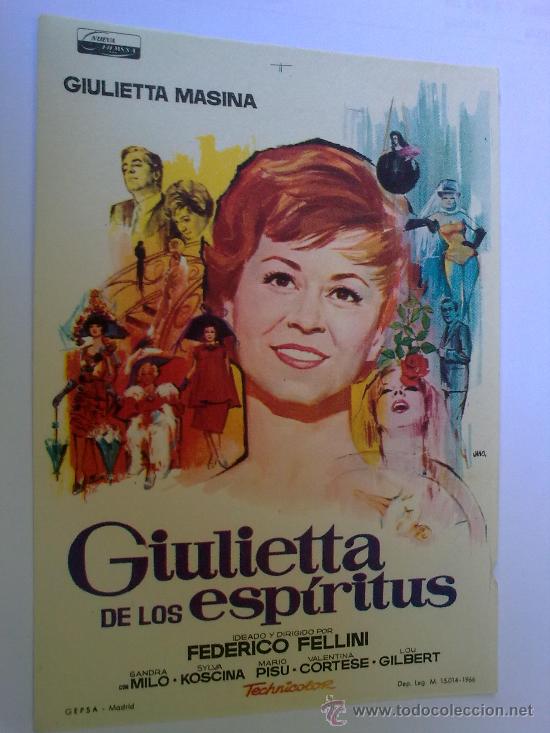 Cine: GIULIETTA DE LOS ESPIRITUS - Foto 1