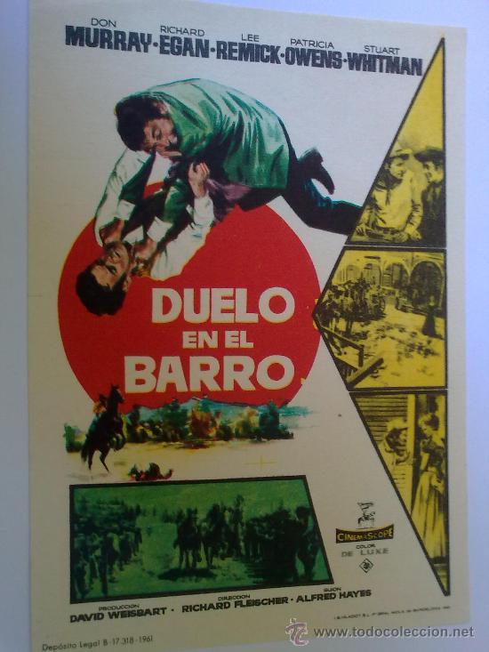Cine: DUELO EN EL BARRO - Foto 1