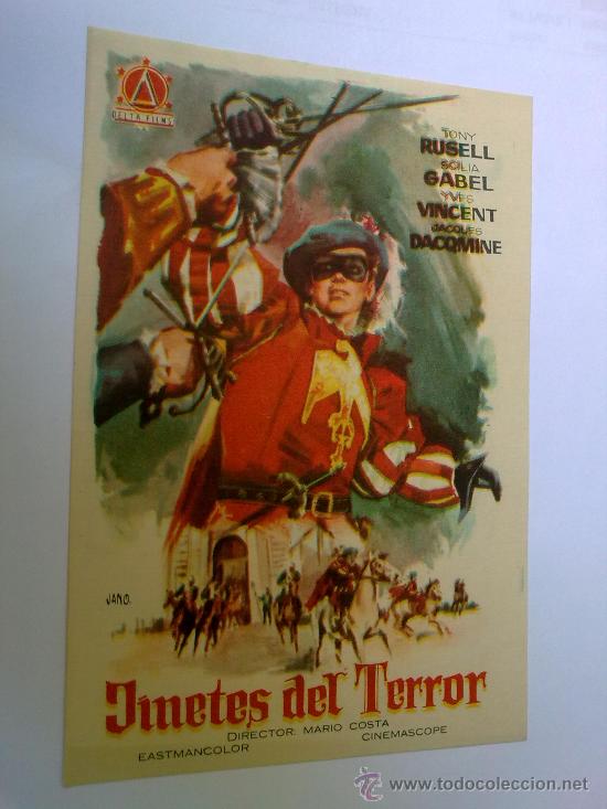 Cine: FOLLETO DE MANO, JINETES DEL TERROR - Foto 1