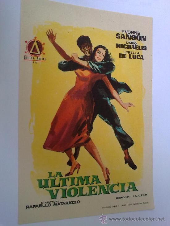 Cine: LA ULTIMA VIOLENCIA - Foto 1