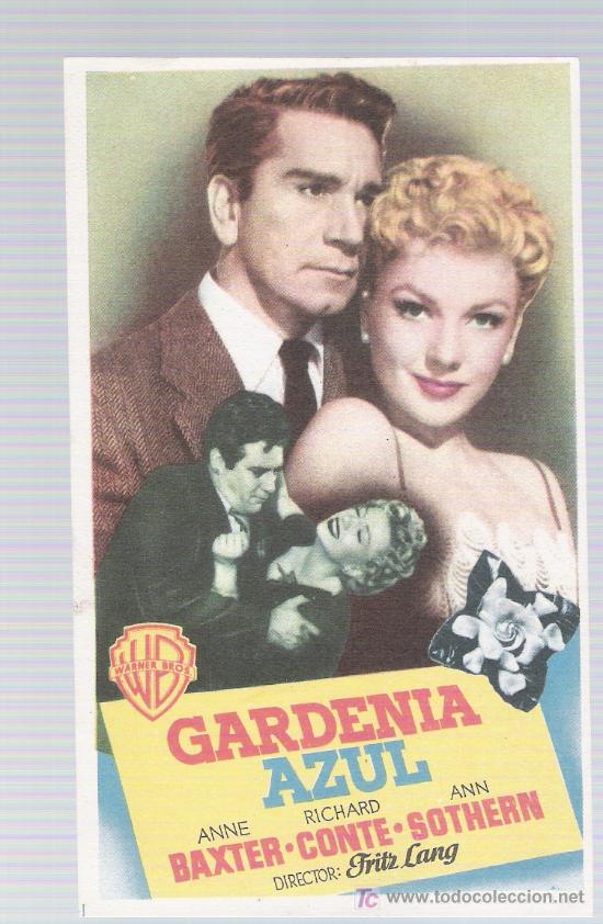 Cine: Gardenia Azul. Sencillo de WB. &iexcl;IMPECABLE! - Foto 1