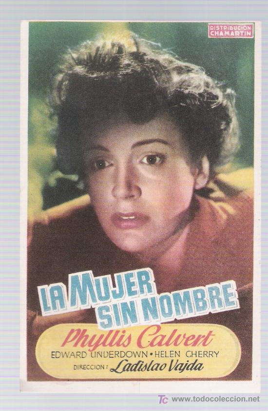 Cine: La Mujer sin nombre. Sencillo de Chamart&iacute;n. &iexcl;IMPECABLE! - Foto 1
