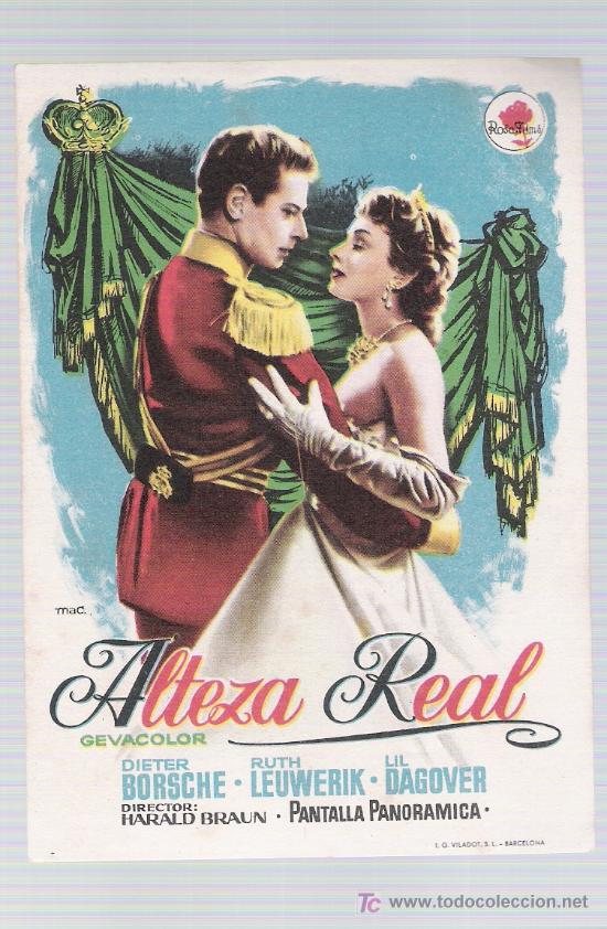Cine: Alteza Real. Sencillo de Rosa Films. &iexcl;IMPECABLE! - Foto 1