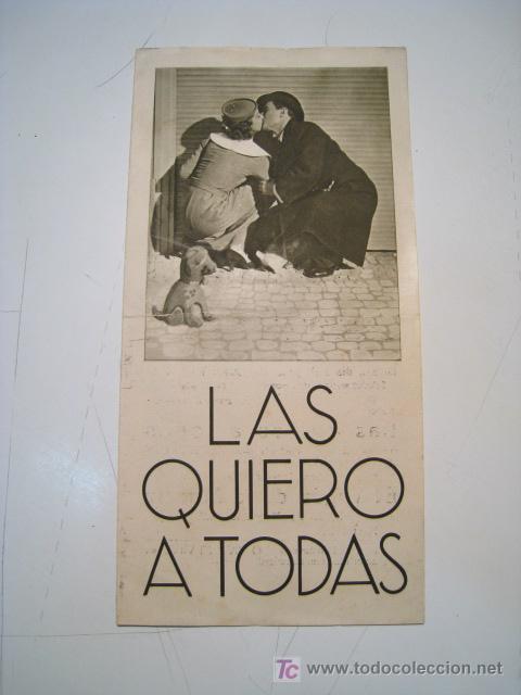 Cine: LAS QUIERO A TODAS - PROGRAMA CINE DOBLE - Foto 1
