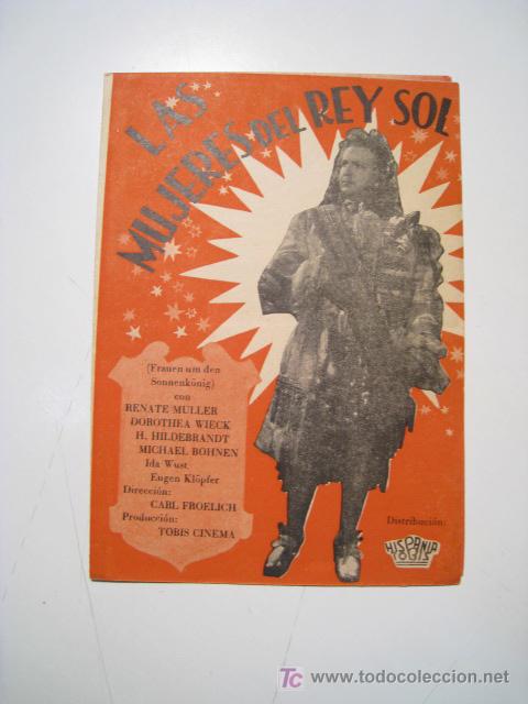 Cine: LAS MUJERES DEL REY SOL - PROGRAMA CINE DOBLE - Foto 1