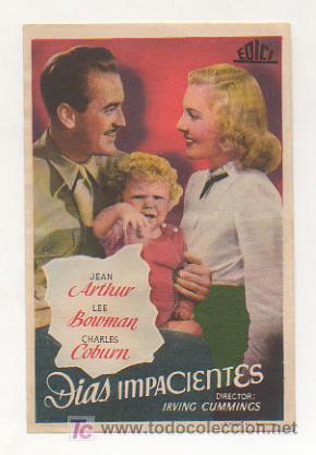 Cine: DIAS IMPACIENTES. - Foto 1