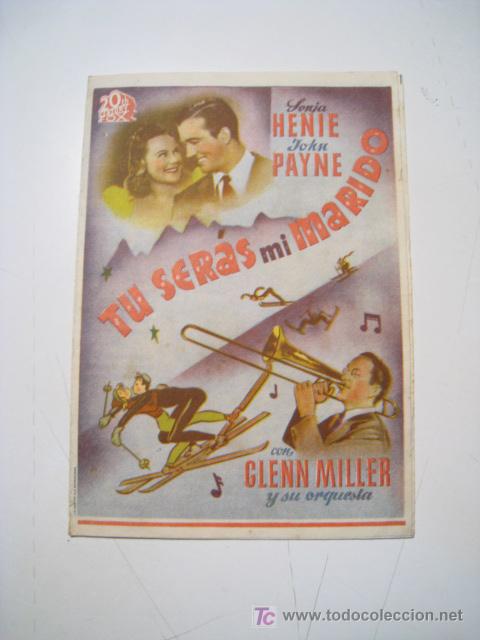 Cine: TU SERAS MI MARIDO - PROGRAMA CINE DOBLE - Foto 1