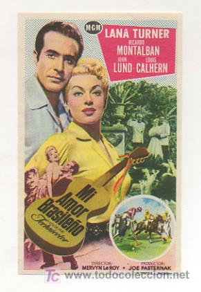Kino: MI AMOR BRASILE&Ntilde;O. CINE METROPOL. 1955.