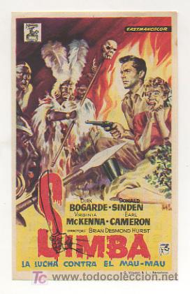 Cine: SIMBA. CINE METROPOL. 1956. - Foto 1