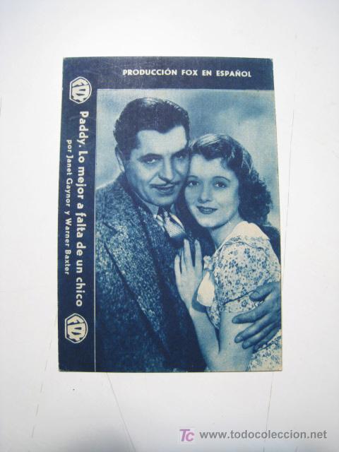 Cine: PADDY. LO MEJOR A FALTA DE UN CHICO - PROGRAMA CINE - Foto 1
