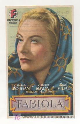 Cine: FABIOLA. CINE METROPOL. 1950. - Foto 1