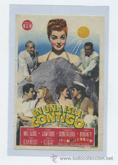 Cine: PROGRAMA DE CINE: EN UNA ISLA CONTIGO (PC-819) - Foto 1