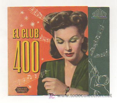 Cine: EL CLUB 400. CINE METROPOL. 1945. (PROGRAMA DOBLE). - Foto 1