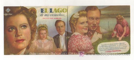 Cine: EL LAGO DE MIS ENSUE&Ntilde;OS. CINE METROPOL. 1945. (PROGRAMA DOBLE) - Foto 2