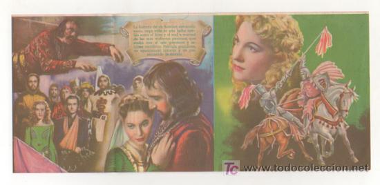 Cine: EL CABALLERO NEGRO. CINE CENTRO VILASAN&Eacute;S. 1943. (PROGRAMA DOBLE) - Foto 2