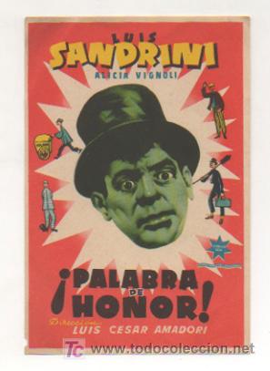 Cine: PALABRA DE HONOR. - Foto 1
